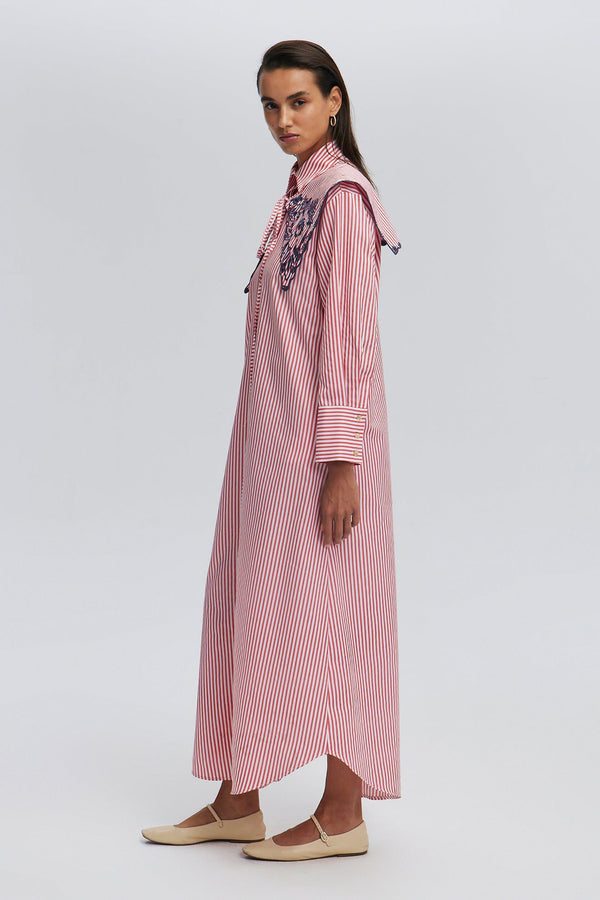 Touché Privé - Stripe Shirt Dress