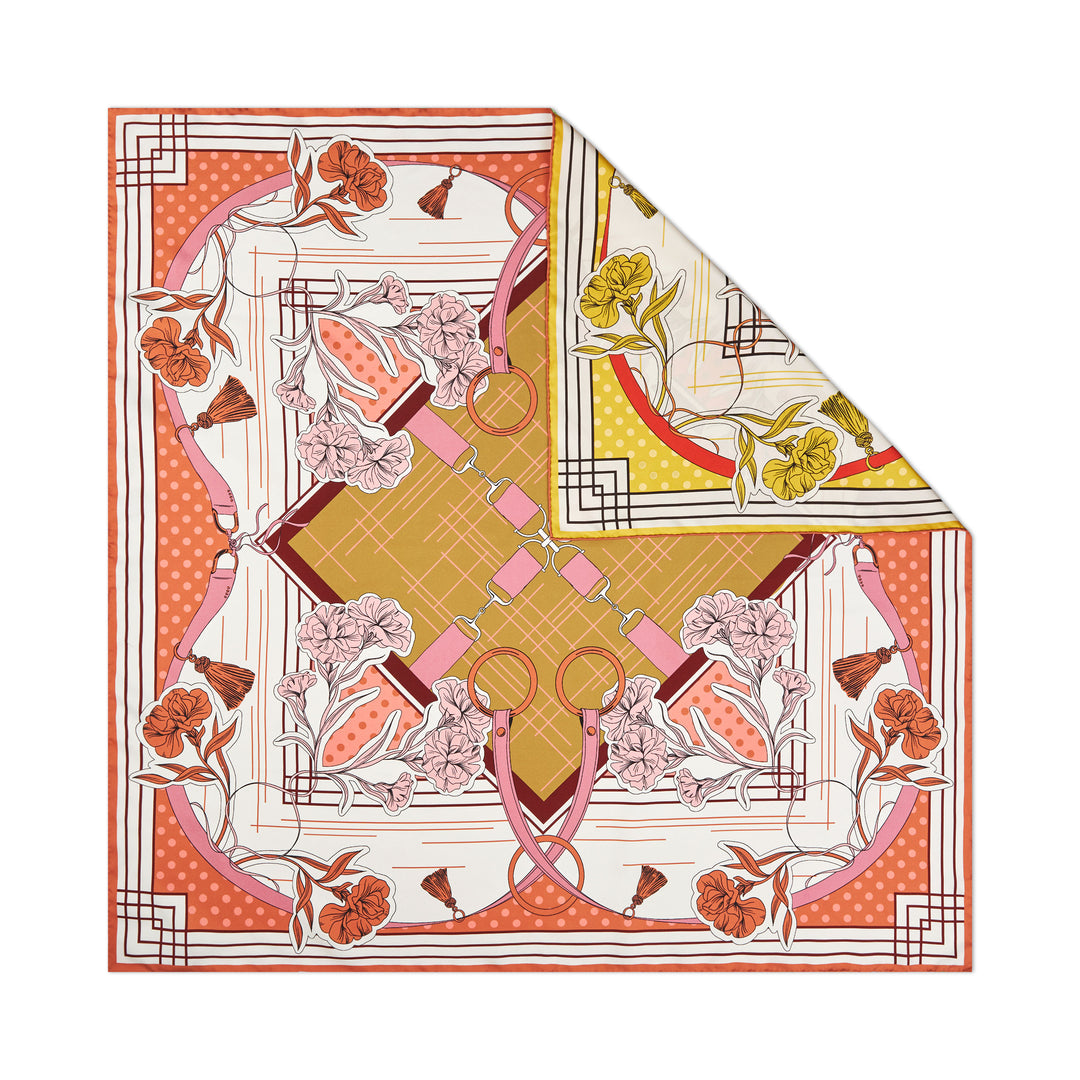 CHARLOTTE SPARRE - Silk Printed Poncho